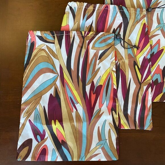 Missoni X Target Multicolor 2 Laundry Bags and Dust Cover for Shoes Travel - Picture 2 of 6